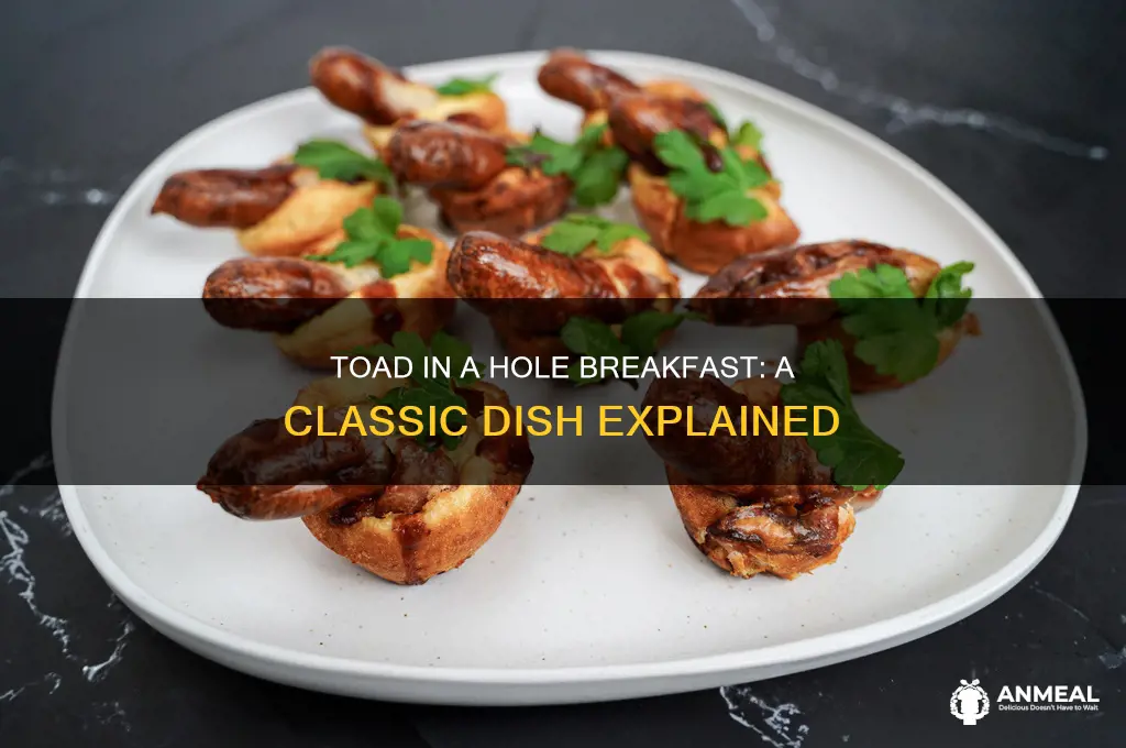what is toad in a hole breakfast