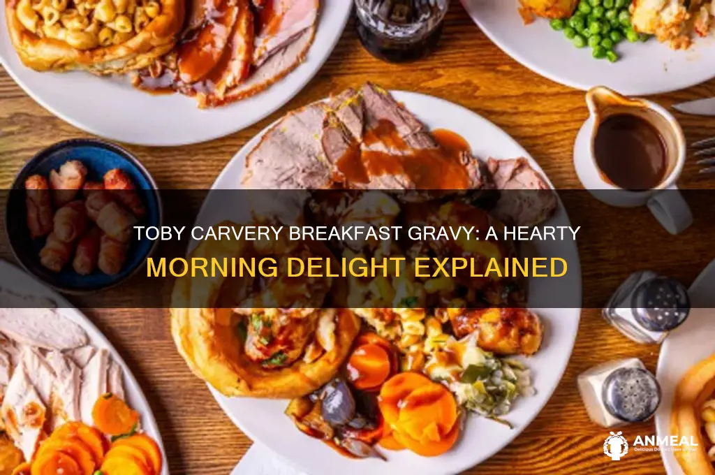 what is toby carvery breakfast gravy