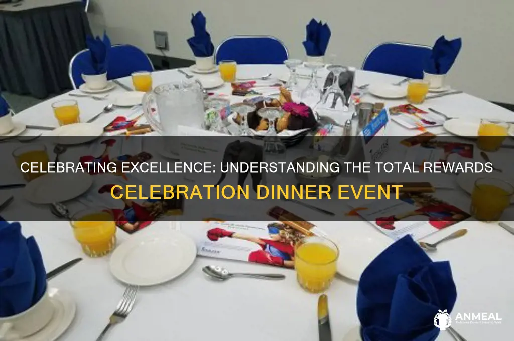 what is total rewards celebration dinner