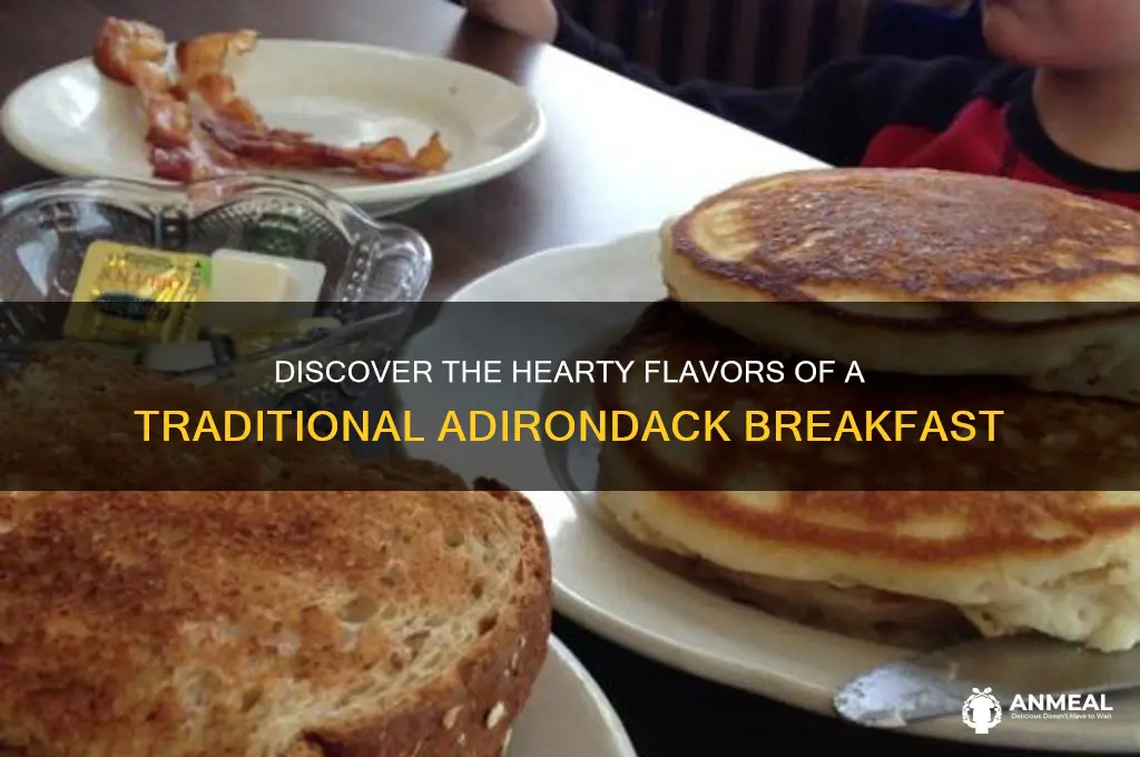 what is traditional adirondack breakfast