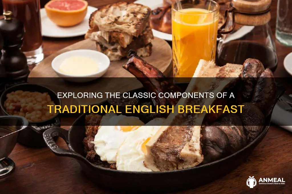 what is traditional english breakfast
