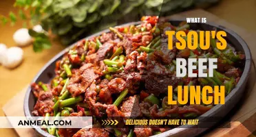 Savoring Tradition: The Rich Flavors of Tsou's Beef Lunch