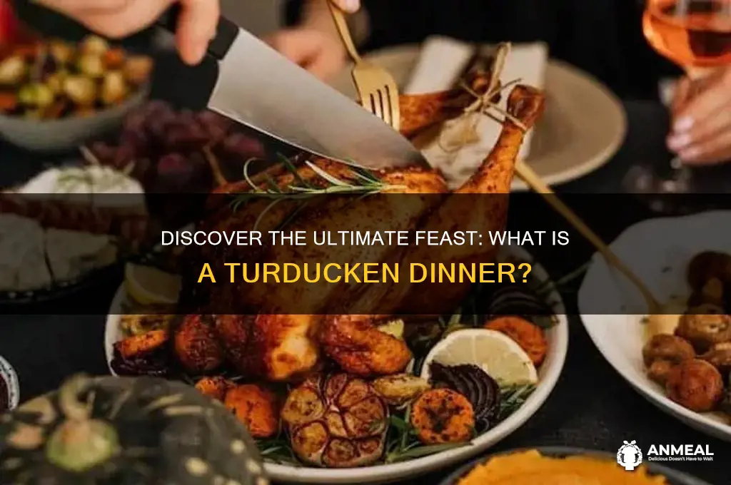 what is turducken dinner
