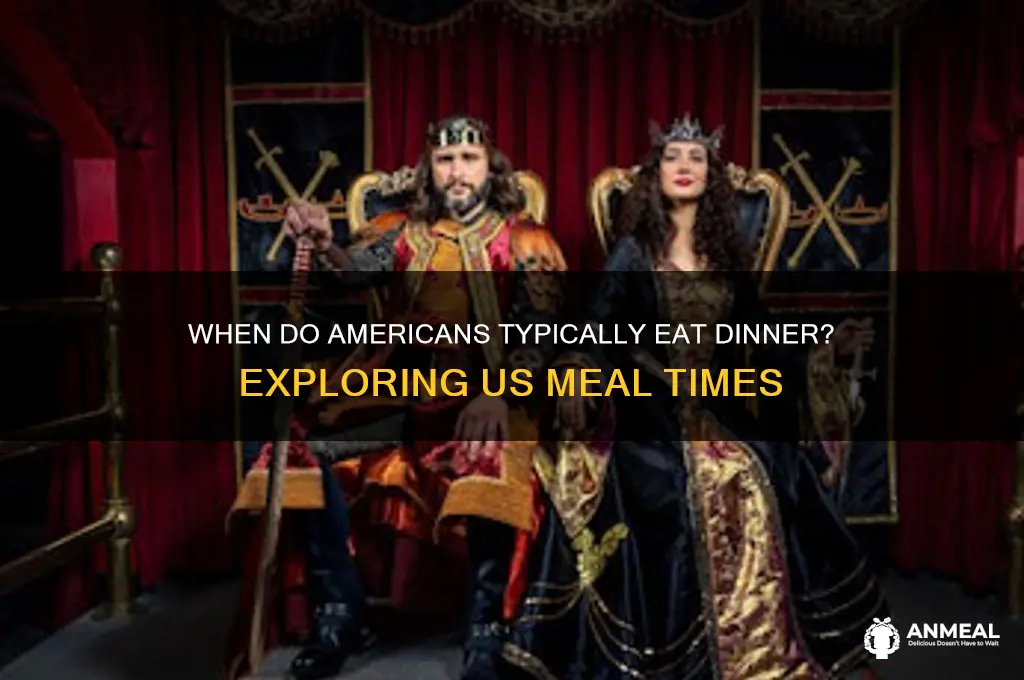 what is typical dinner time i us
