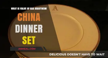 K&A Krautheim China Dinner Set: Unveiling Its Value and History