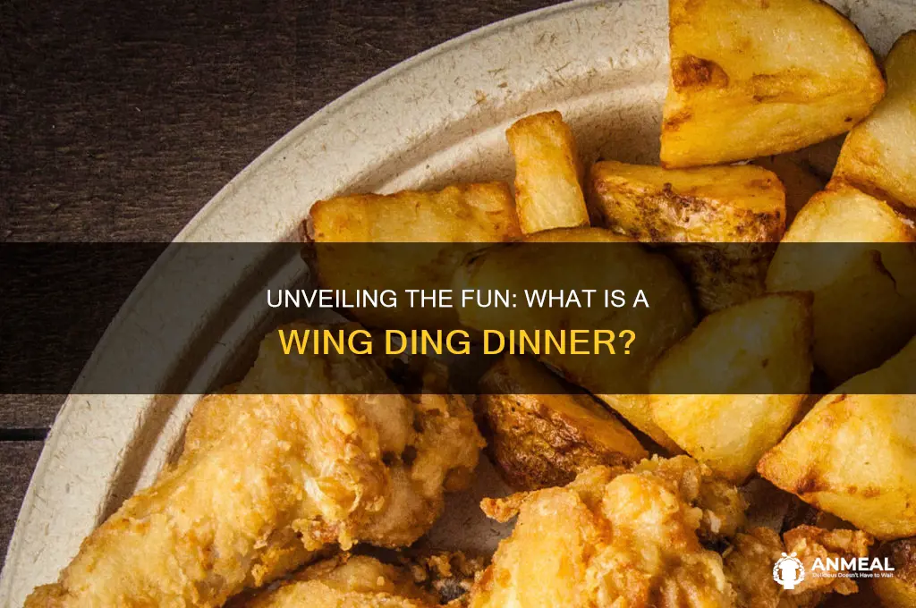 what is wing ding dinner