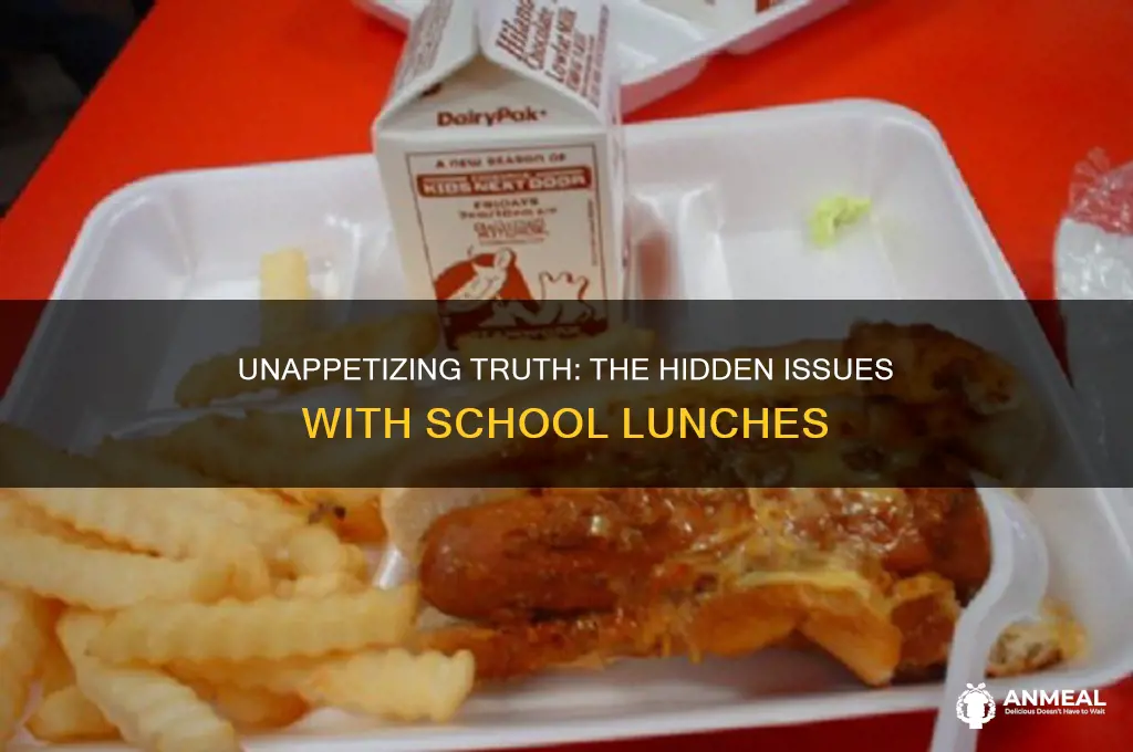 what is wrong with school dinner