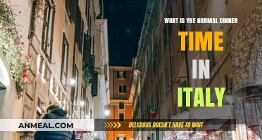 Exploring Italy's Traditional Dinner Time: When Do Italians Eat?