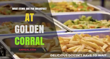 Golden Corral Breakfast Menu: Delicious Items to Start Your Day