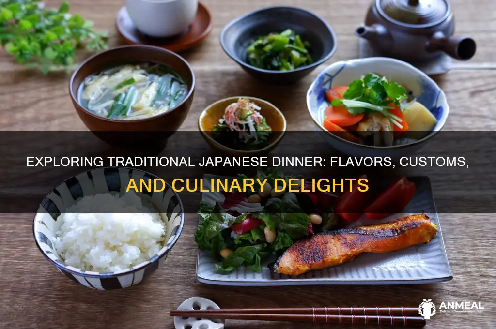 what japanese dinner is like