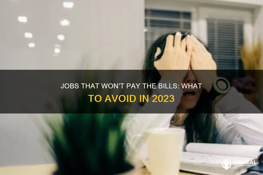 what jobs wont buy dinner
