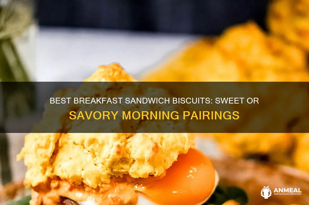 what kind of biscuits for breakfast sandwich