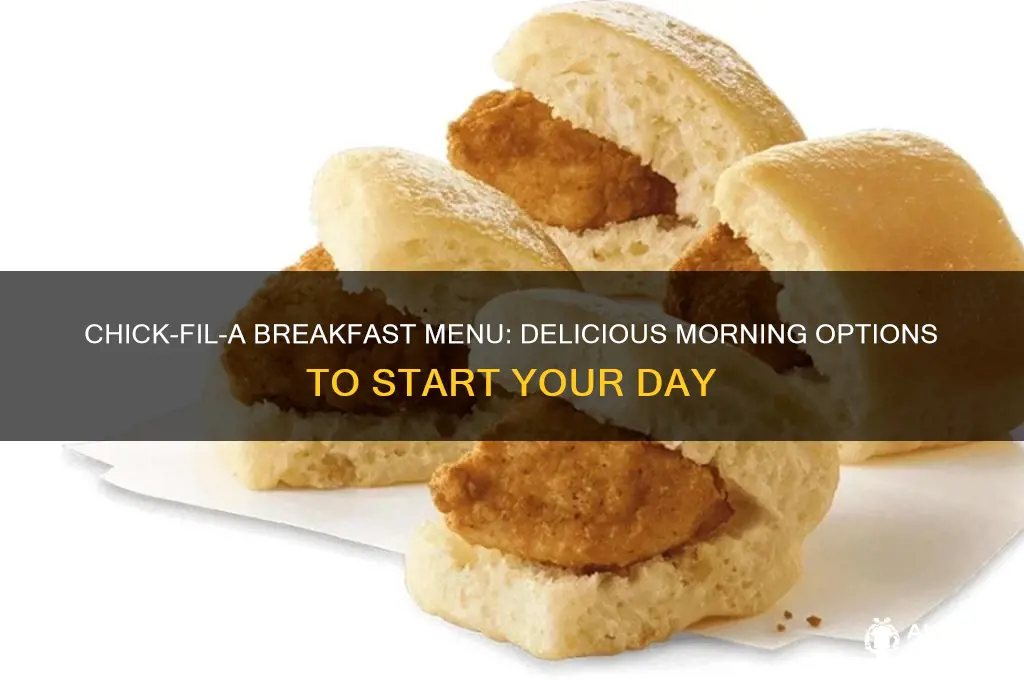 what kind of breakfast does chick-fil-a have