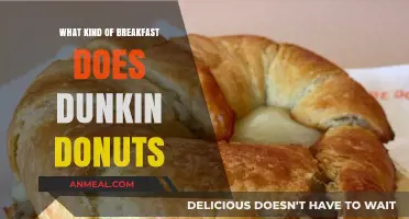Discover Dunkin' Donuts' Breakfast Menu: Delicious Options to Start Your Day