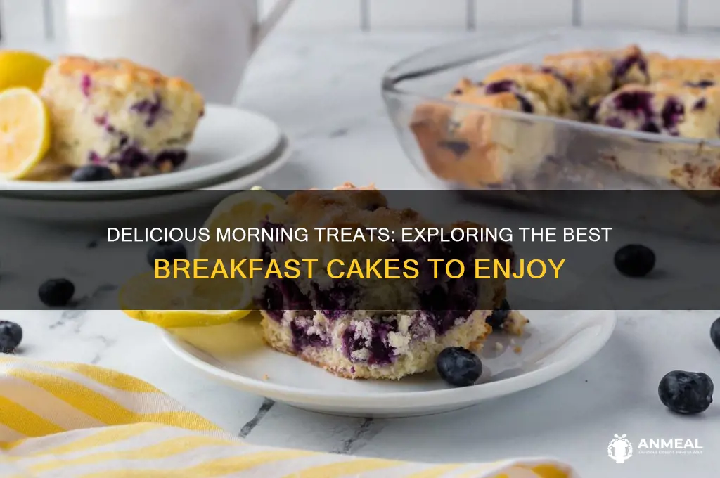 what kind of cake do you have for breakfast