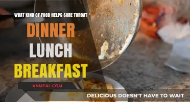 Soothe Your Sore Throat: Breakfast, Lunch, Dinner Remedies