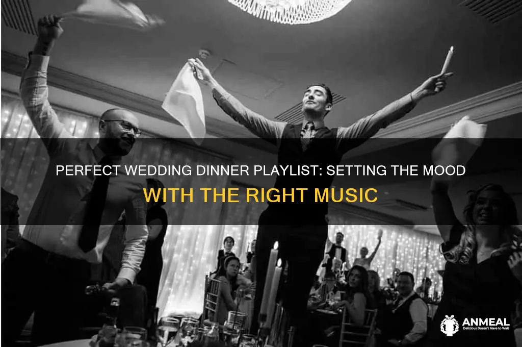 what kind of music to play during dinner at wedding