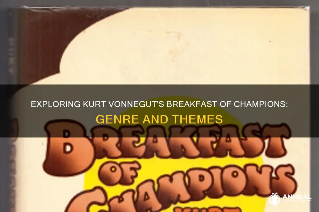what kind of novel is breakfast of chamions