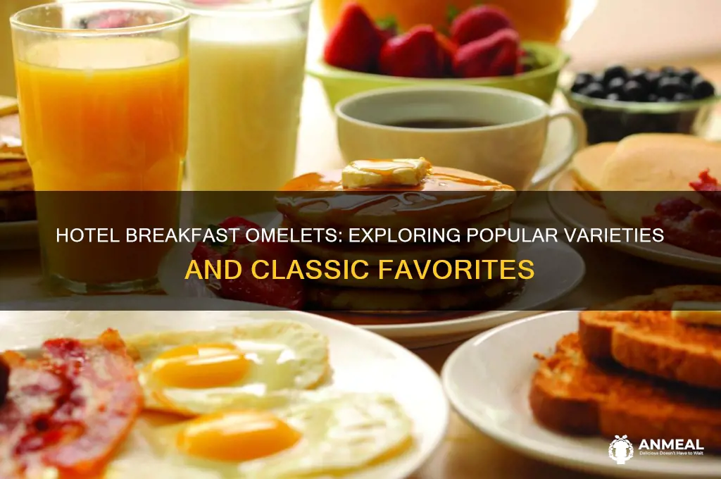 what kind of omelets do hotels have at breakfast