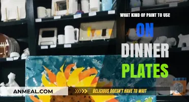 Choosing the Right Paint for Safe and Durable Dinner Plates