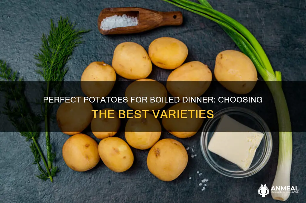 what kind of potatoes for boiled dinner