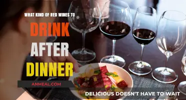 Perfect After-Dinner Red Wines: Rich, Sweet, and Decadent Pairings