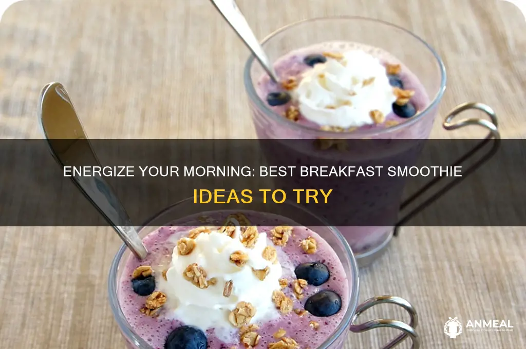 what kind of smoothie should you get for breakfast