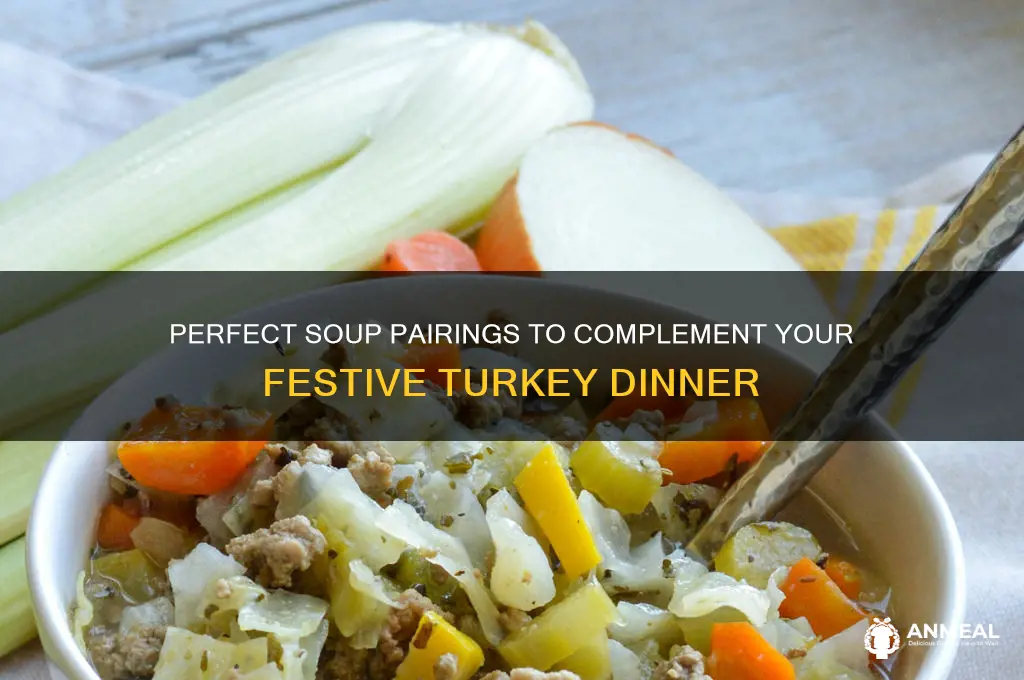 what kind of soup goes with turkey dinner