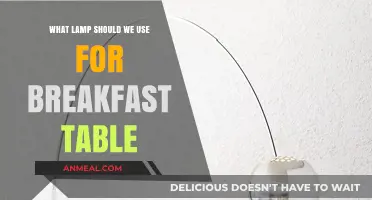 Brighten Your Morning: Choosing the Perfect Lamp for Your Breakfast Table