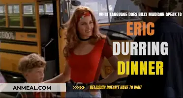 Billy Madison's Hilarious Language Choice During Dinner with Eric
