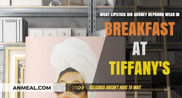 Audrey Hepburn's Iconic Breakfast at Tiffany's Lipstick Revealed