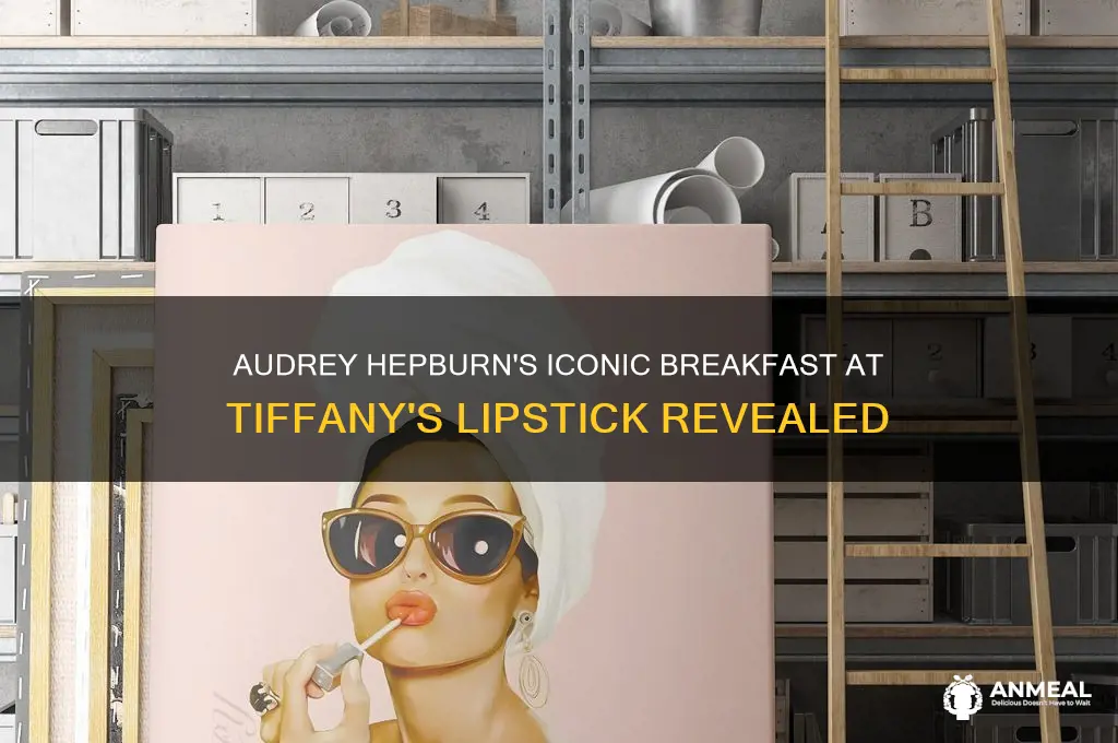 what lipstick did audrey hepburn wear in breakfast at tiffany
