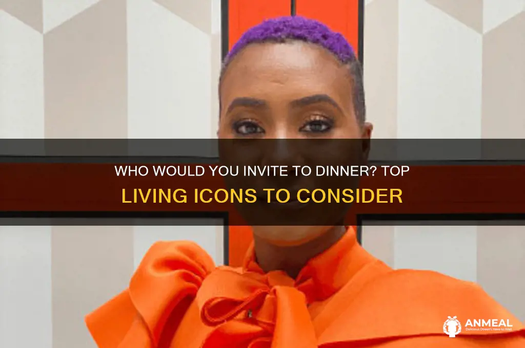 what living person to dinner invite