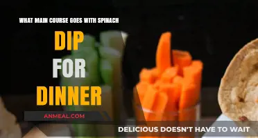 Perfect Pairings: Delicious Main Courses to Complement Spinach Dip for Dinner