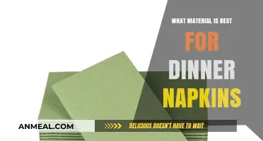 Choosing the Perfect Dinner Napkins: Top Materials for Elegance and Durability
