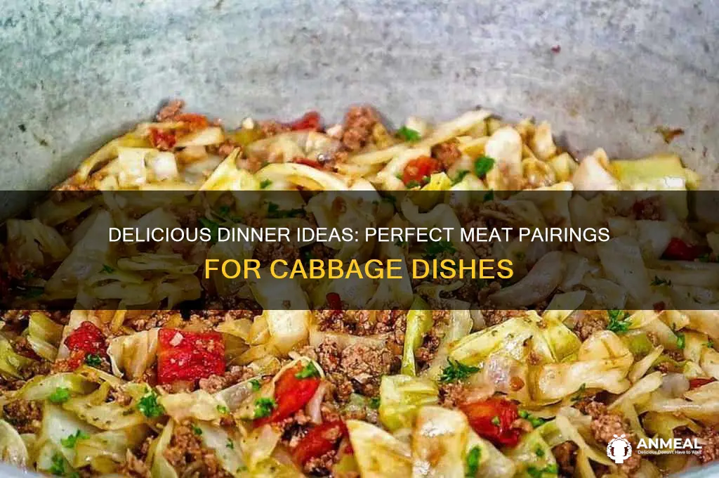 what meat goes with cabbage for dinner