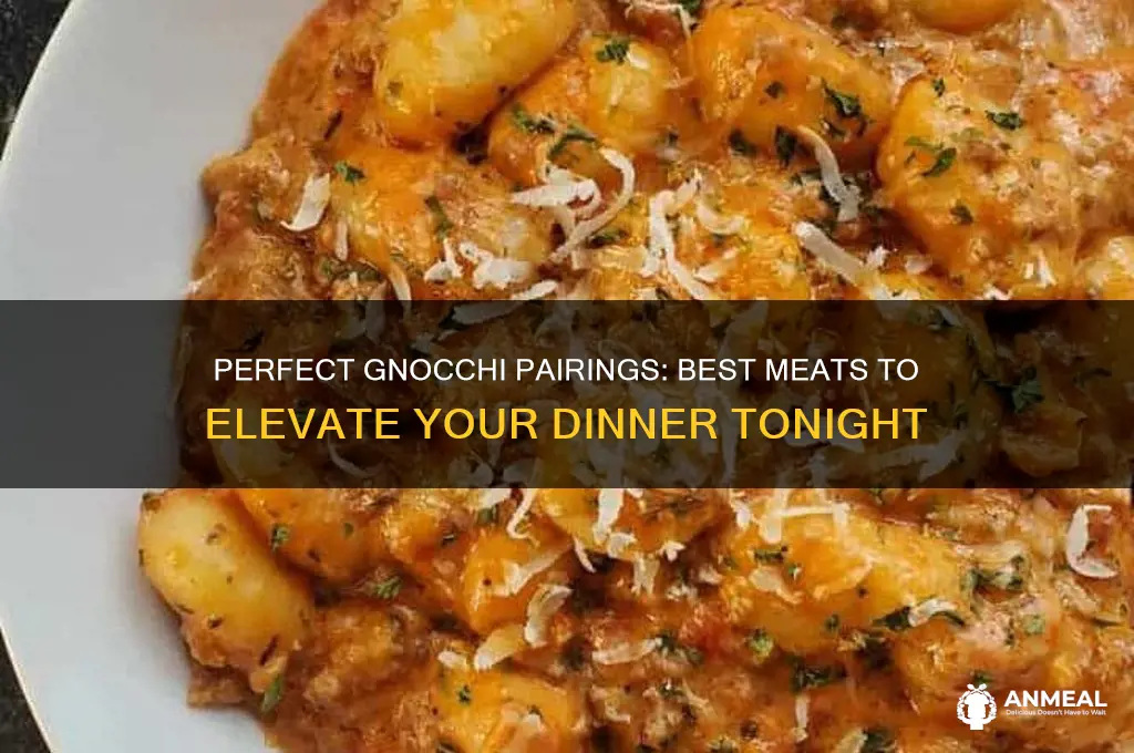 what meat goes with gnocchi for dinner