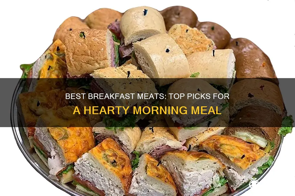 what meat is best for breakfast