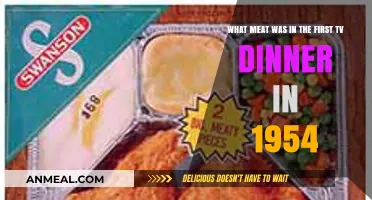 Unveiling the Original TV Dinner: 1954's Surprising Meat Choice