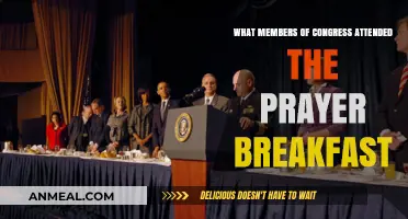 Congressional Attendees at the National Prayer Breakfast: Who Was There?