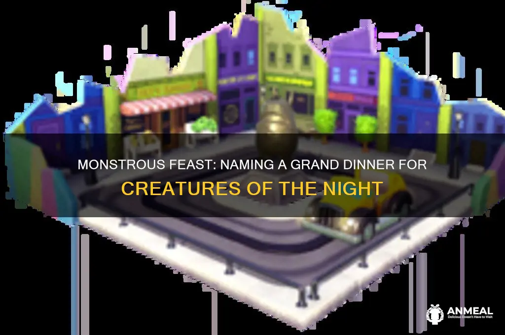 what might you call a big dinner for monsters