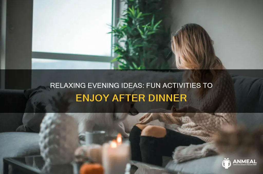 what might you do after dinner