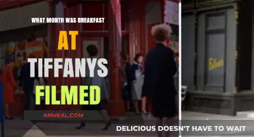 Breakfast at Tiffany's Filming Month: Unveiling the Cinematic Timeline