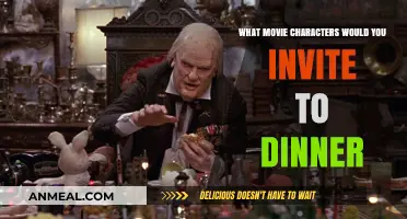 Dinner with Icons: Which Movie Characters Would You Invite?