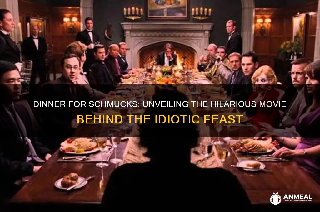 what movie had a dinner for idiots