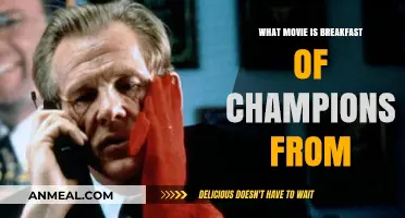 Breakfast of Champions: Unveiling the Movie Behind the Iconic Phrase