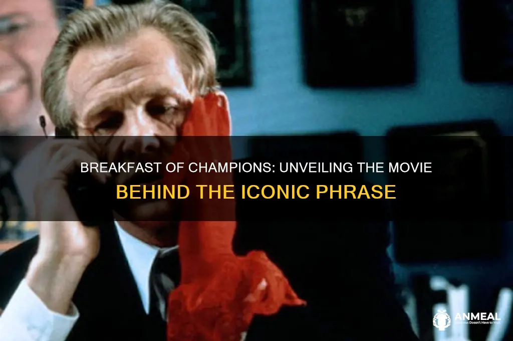 what movie is breakfast of champions from