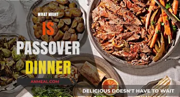 When is Passover Seder Night: A Guide to the Traditional Dinner