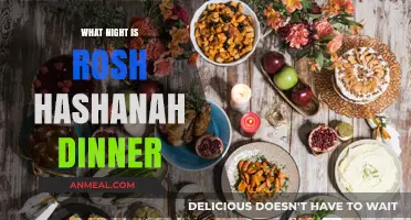 When is Rosh Hashanah Dinner Celebrated: A Guide to the Evening