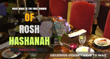 When Does Rosh Hashanah Begin? The First Dinner Night Explained
